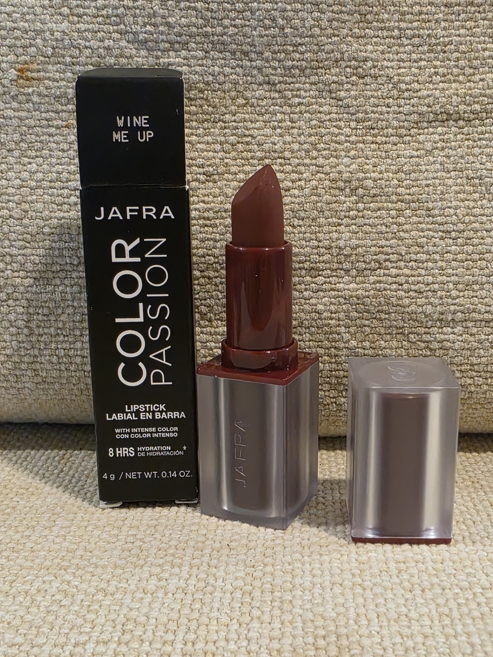 JAFRA Color Passion Lipstick - Wine Me Up (Deep Burgundy)